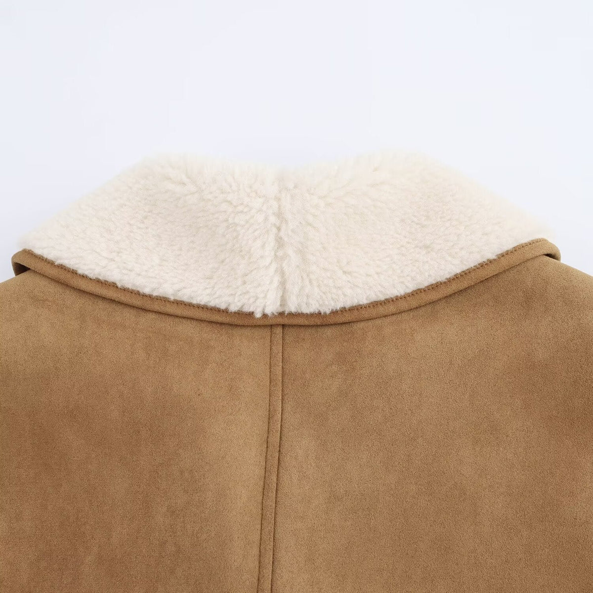 Drune | Kuscheliger Kurzmantel mit Teddyfutter für Damen