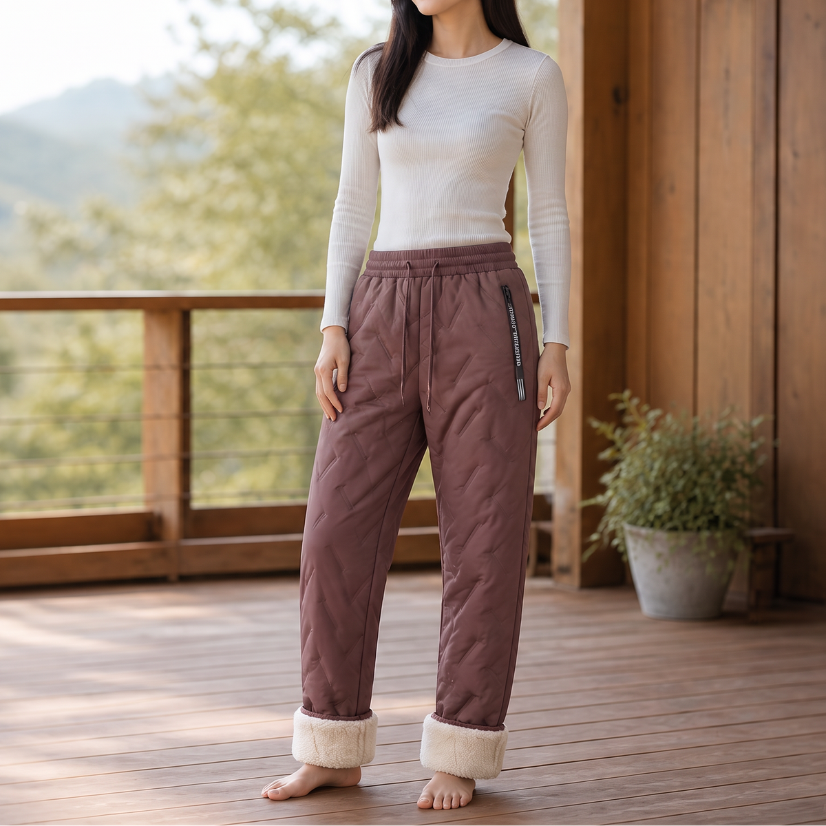 Warmwell | Thermo-Hosen – Fleece-Lined und Wasserabweisend