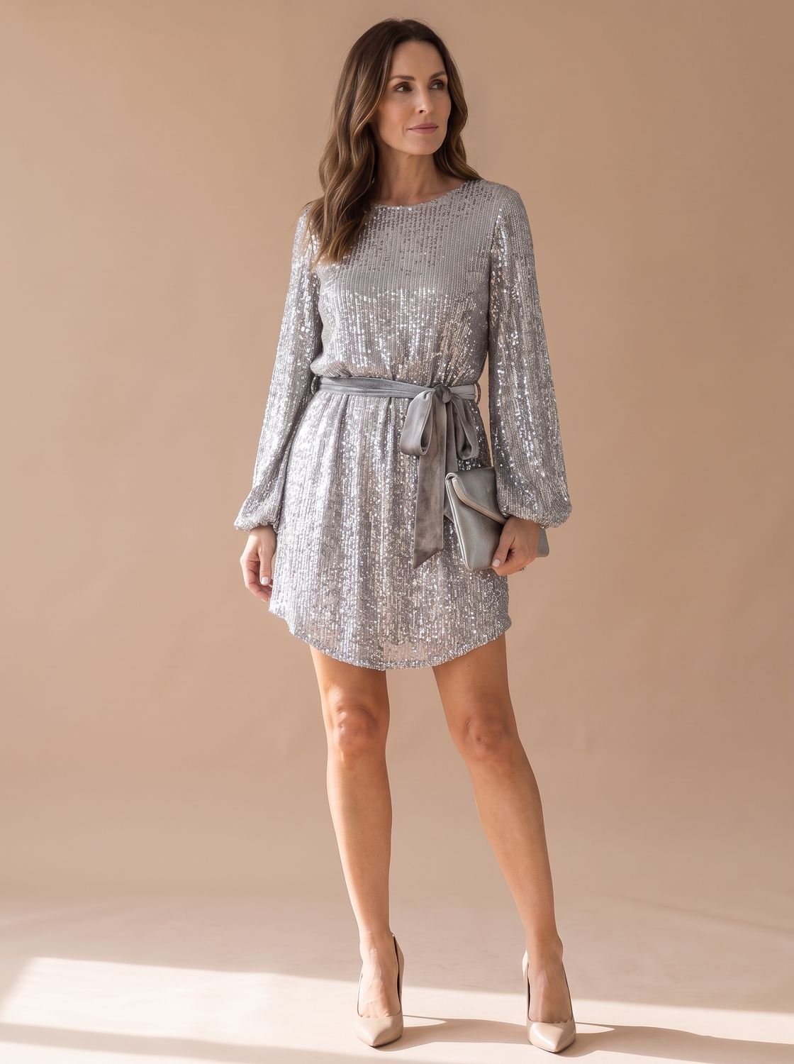 Mia | Mini Party Kleid – Funkelnde Pailletten für Frauen