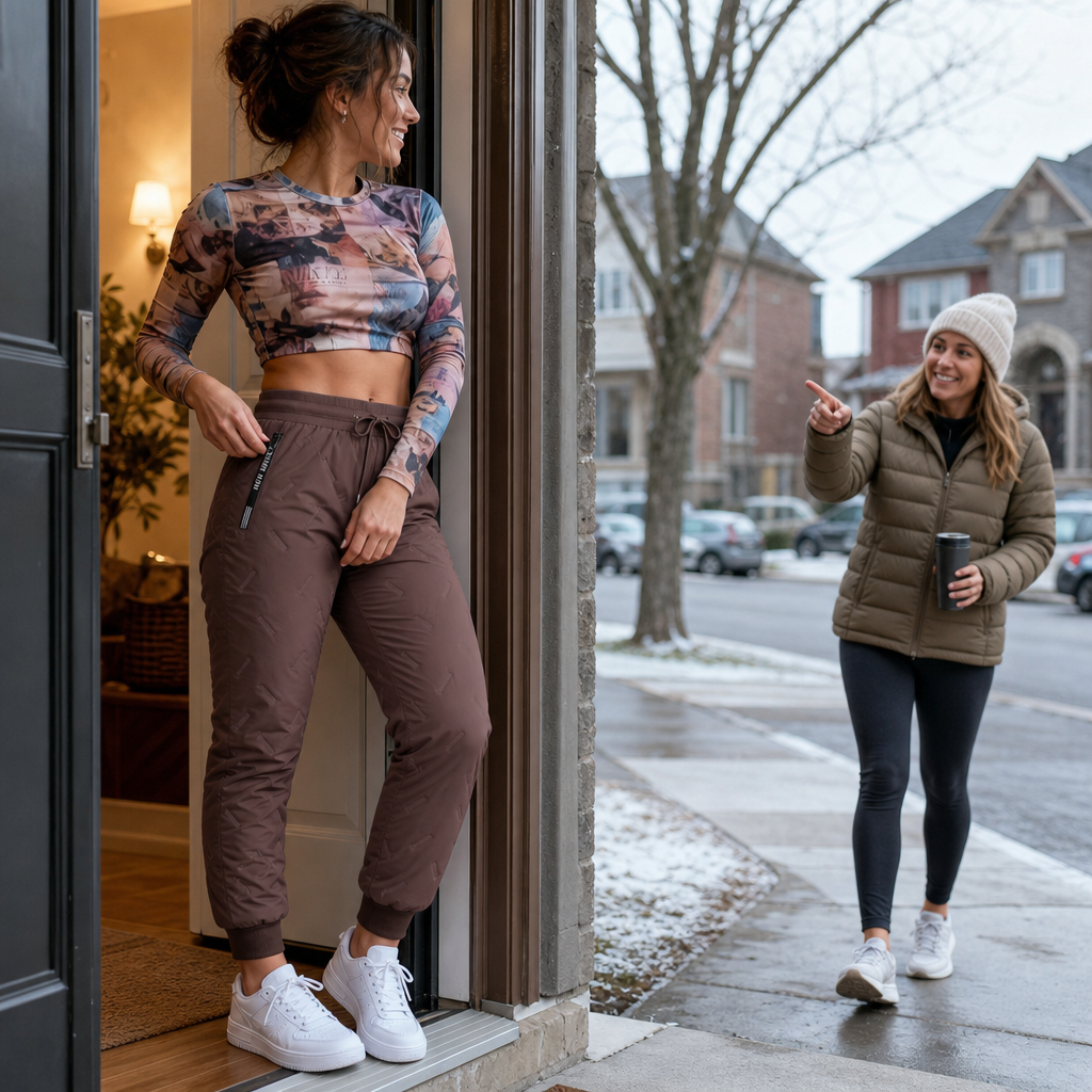 Frostline | Quilted Jogger Pants für Damen mit Fleece-Fütterung
