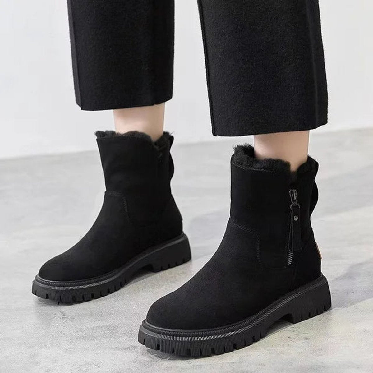Marlene | Stiefeletten – Gefütterte Winterstiefel für Damen