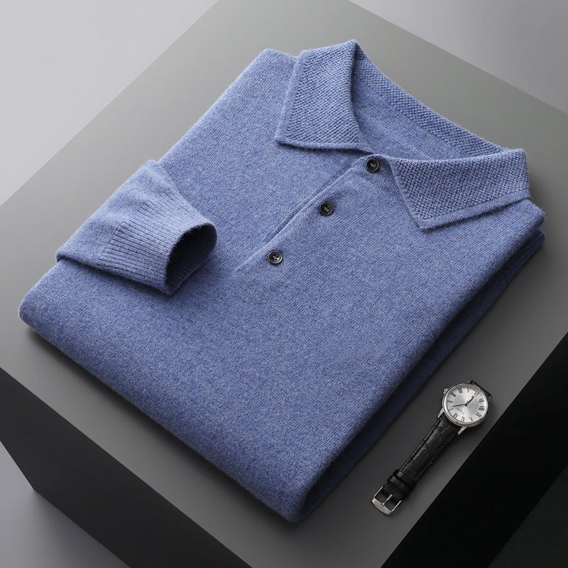 Eckhart | Poloshirt aus Kaschmir – Elegantes Design für Herren