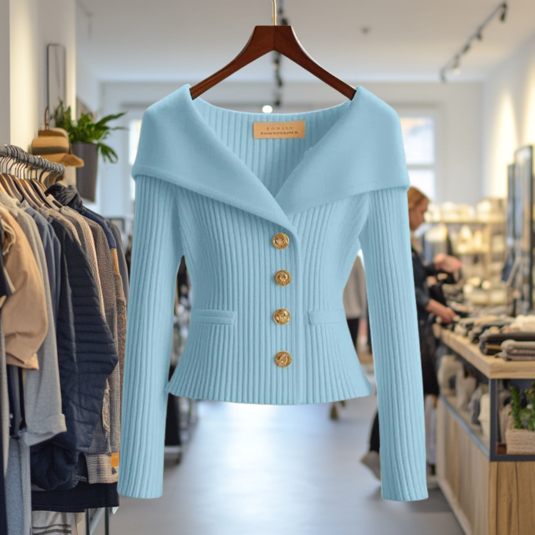 Elara | Strickjacke mit elegantem Design für jede Gelegenheit