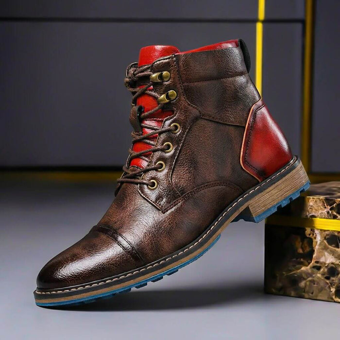 Lederstiefel