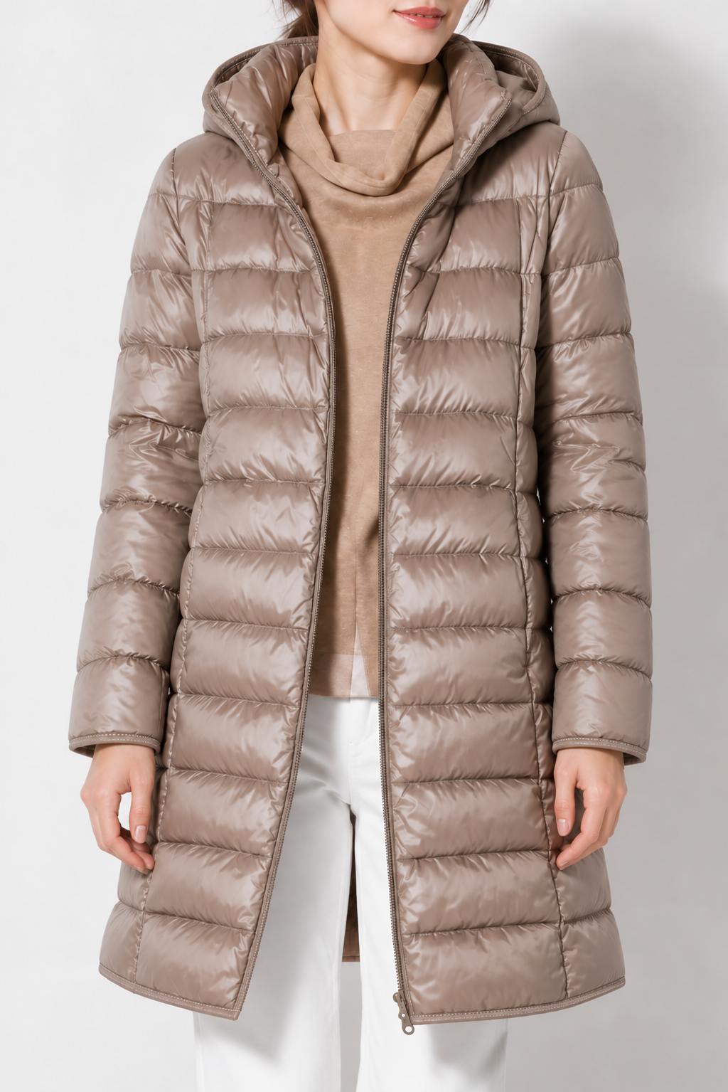 Featherlyte | Packable Puffer Jacket met Afneembare Kap