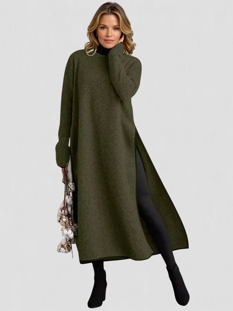 Dante | Maxi Dress – Eleganter Soft-Knit Stil für Frauen