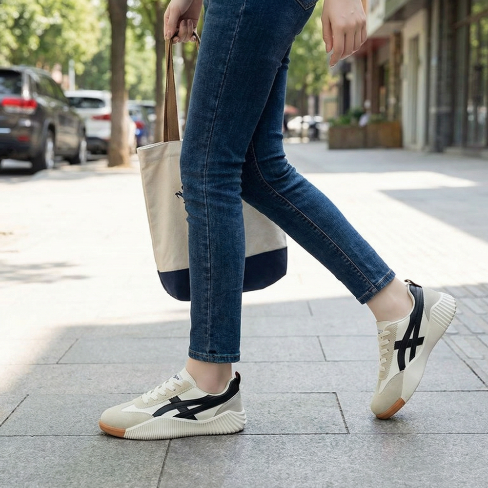 Stradia | Retro Platform Sneakers für den ganzen Tag bequem
