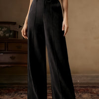 Elena | Elegante Damen hoher Taille weitem Beinhose