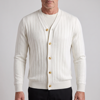 Leon | Klassische und Moderne Herren Strick Strickjacke