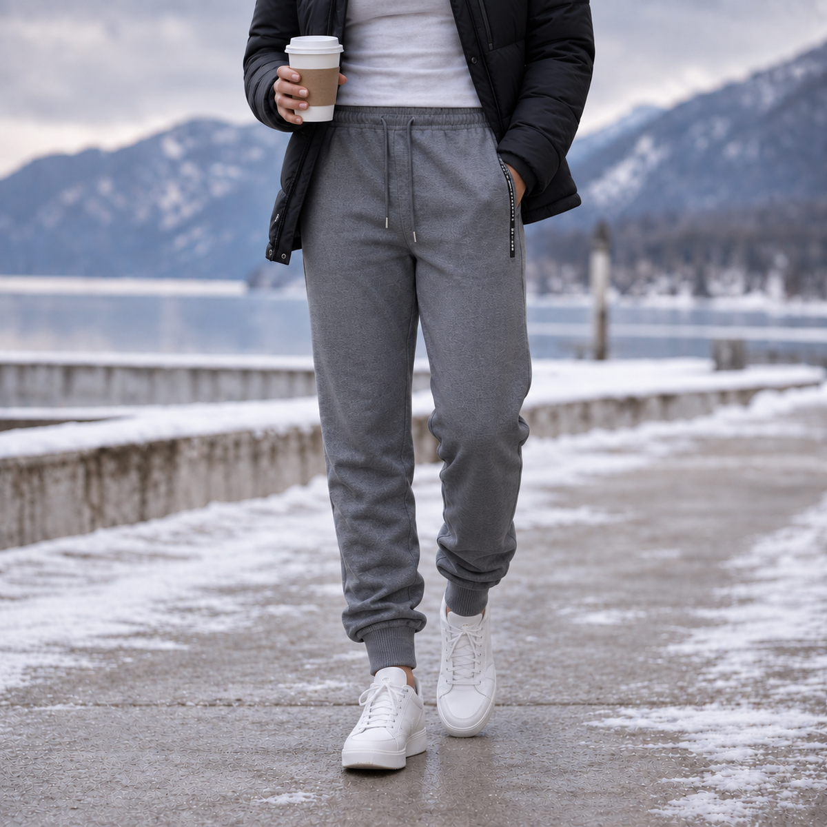 Warmease | Tapered Jogger Sweatpants für den Winter