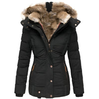 Alina | Bequem und vielseitige Damen Winterjacke mit Kapuze