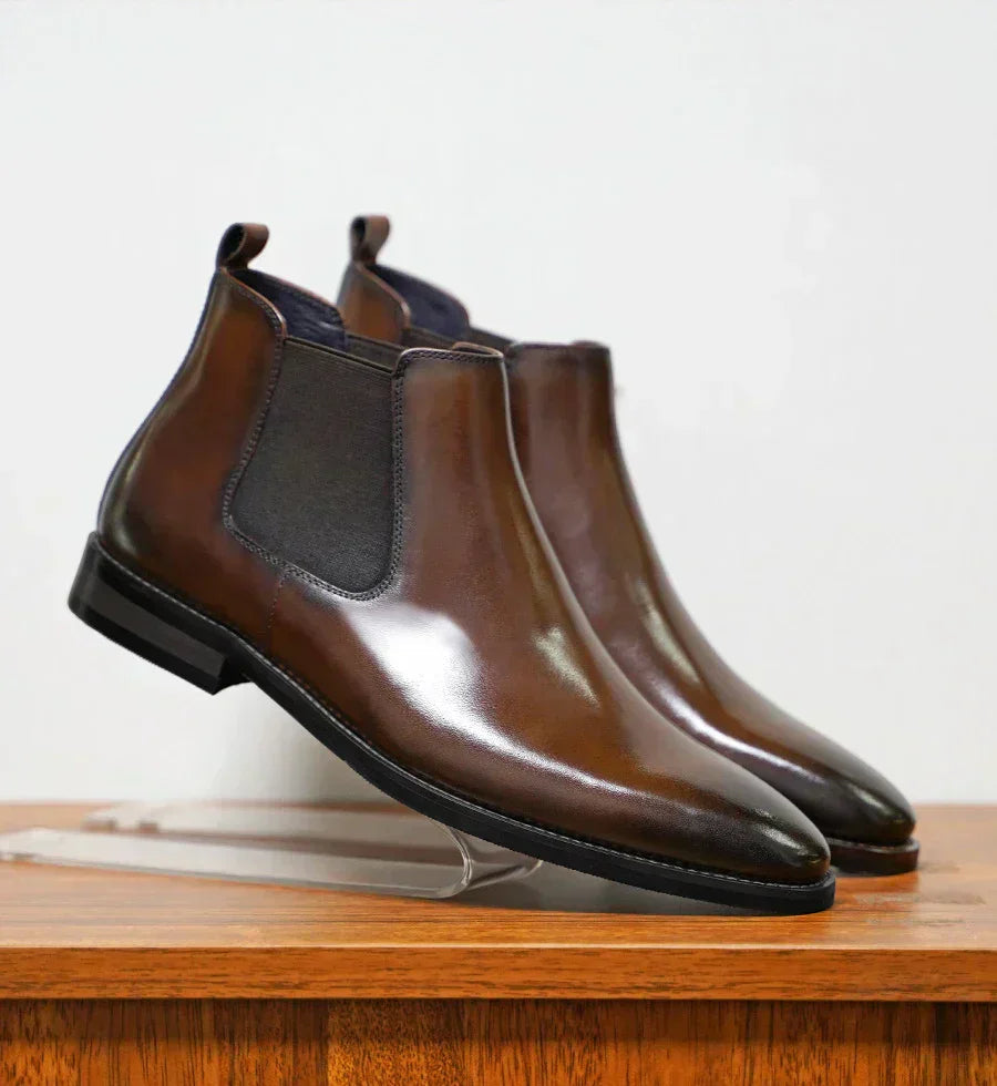 Blake | Chelsea-Stiefel aus Leder für Männer im klassischen Stil