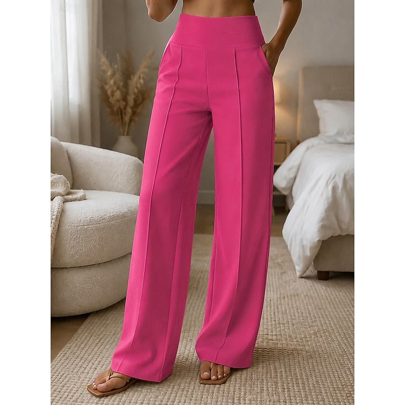 Elise | Tailored Wide-Leg Pants – Stilvolle Eleganz für Jede Gelegenheit