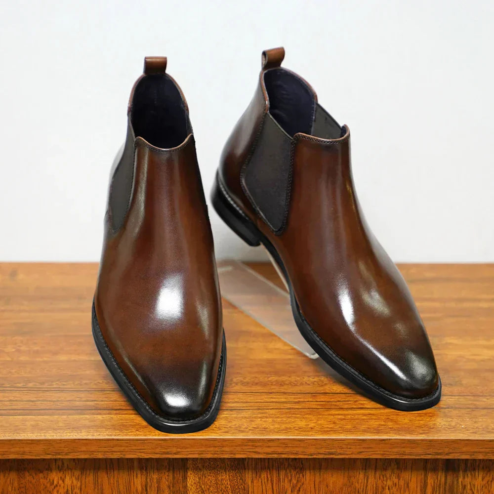 Blake | Chelsea-Stiefel aus Leder für Männer im klassischen Stil