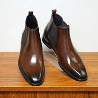 Marco | Zeitlose und hochwertige Herren Leder Chelsea Stiefel