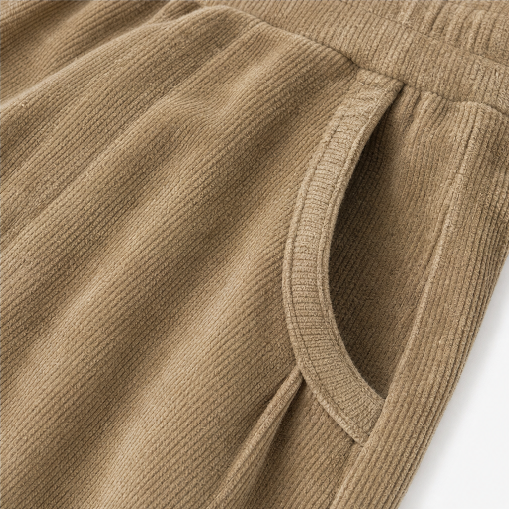 Cozelle | Corduroy Pants – Bequeme Barrel-Leg Style für Frauen