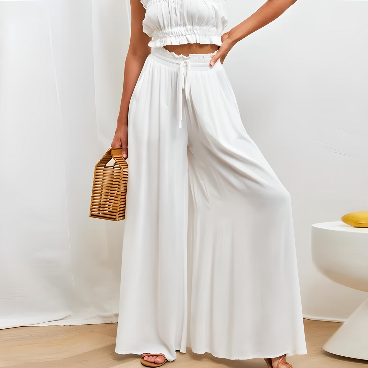 Emily | Elegante und bequeme Weitbein Hose
