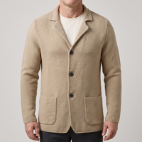 Jonas | Elegante und moderne Herren Strick Strickjacke mit tailliertem Schnitt