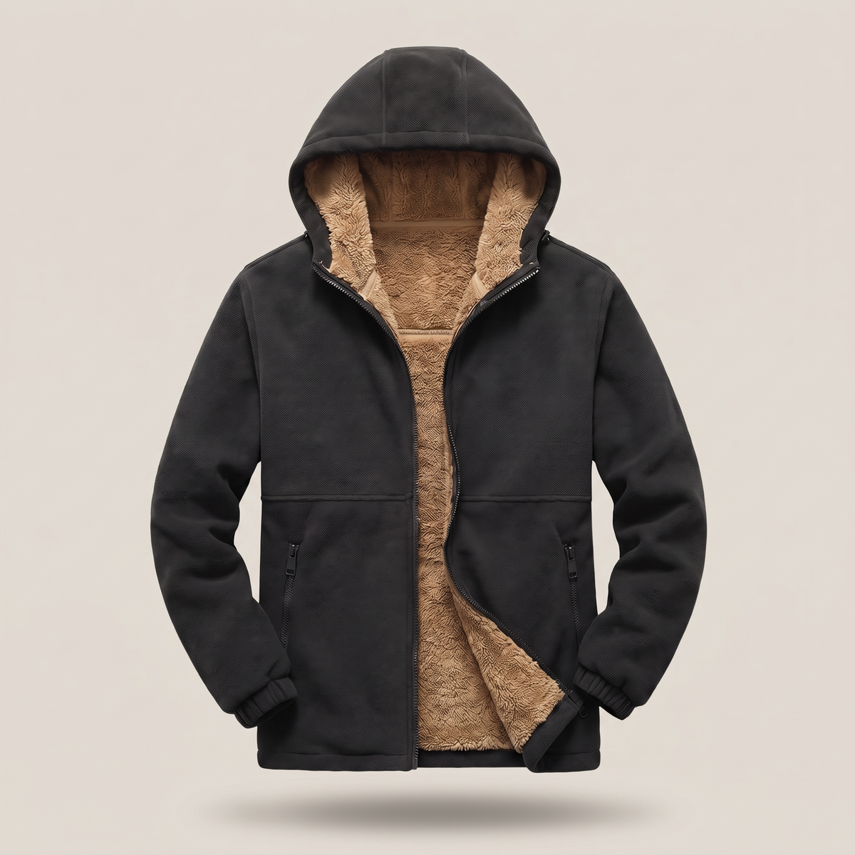 Sherpa | Fleece Hooded Jacket – Warmer Komfort für Männer