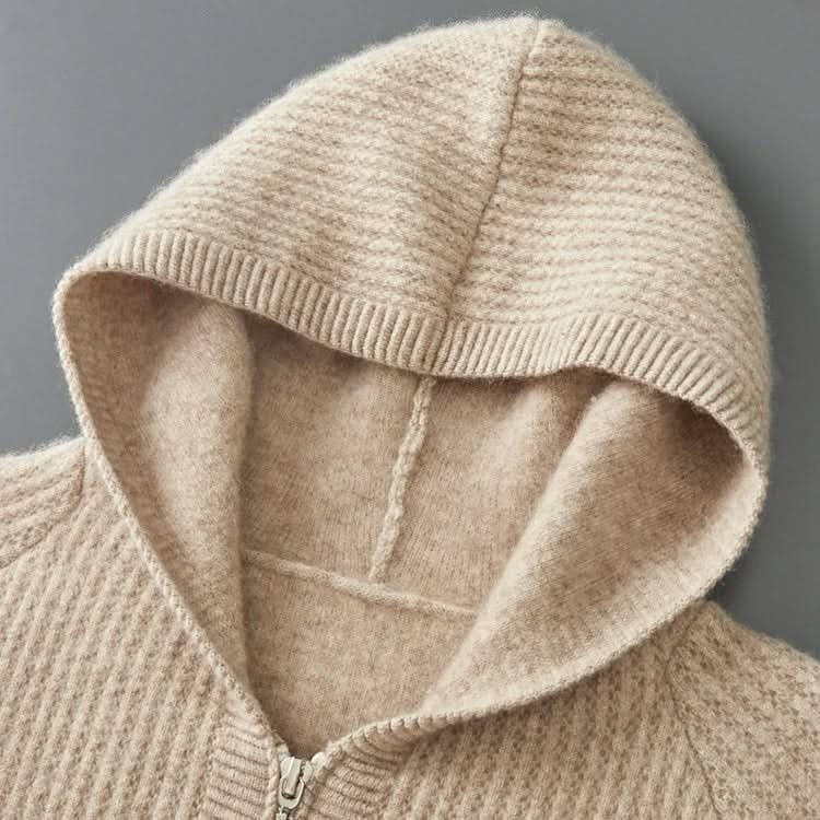Sorrento | Cashmere Zip Hoodie – Luxuriöse Leichtigkeit für Herren
