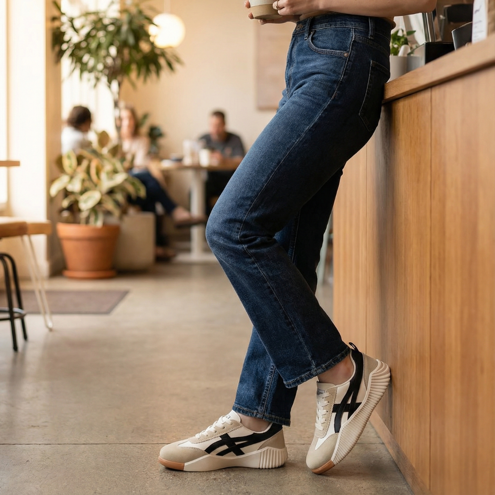 Stradia | Retro Platform Sneakers für den ganzen Tag bequem
