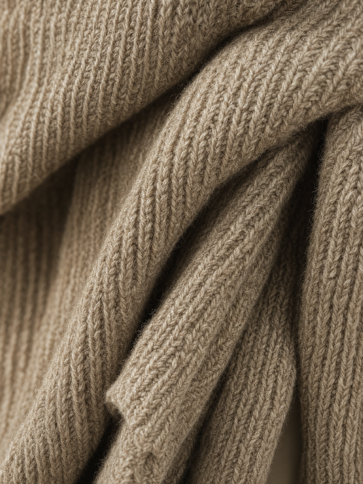 Ophira | Vintage Style Knit Mini Dress in Caramel Brown