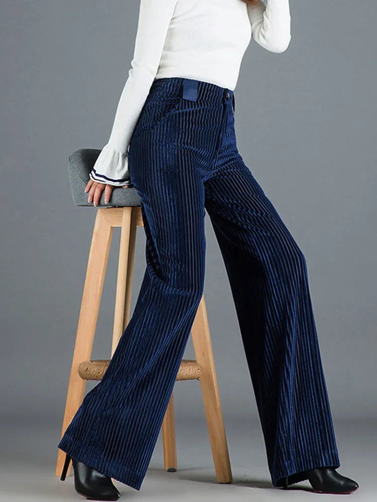 Brea | Cordhosen – Elegante Flared Style für Damen