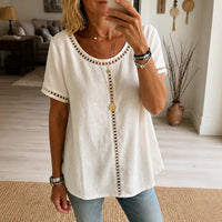 Emma | Luftiges und feminines Boho Damen Tunika Top