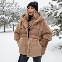 Isabella | Kuschelige und modische Damen Pufferjacke mit Kapuze
