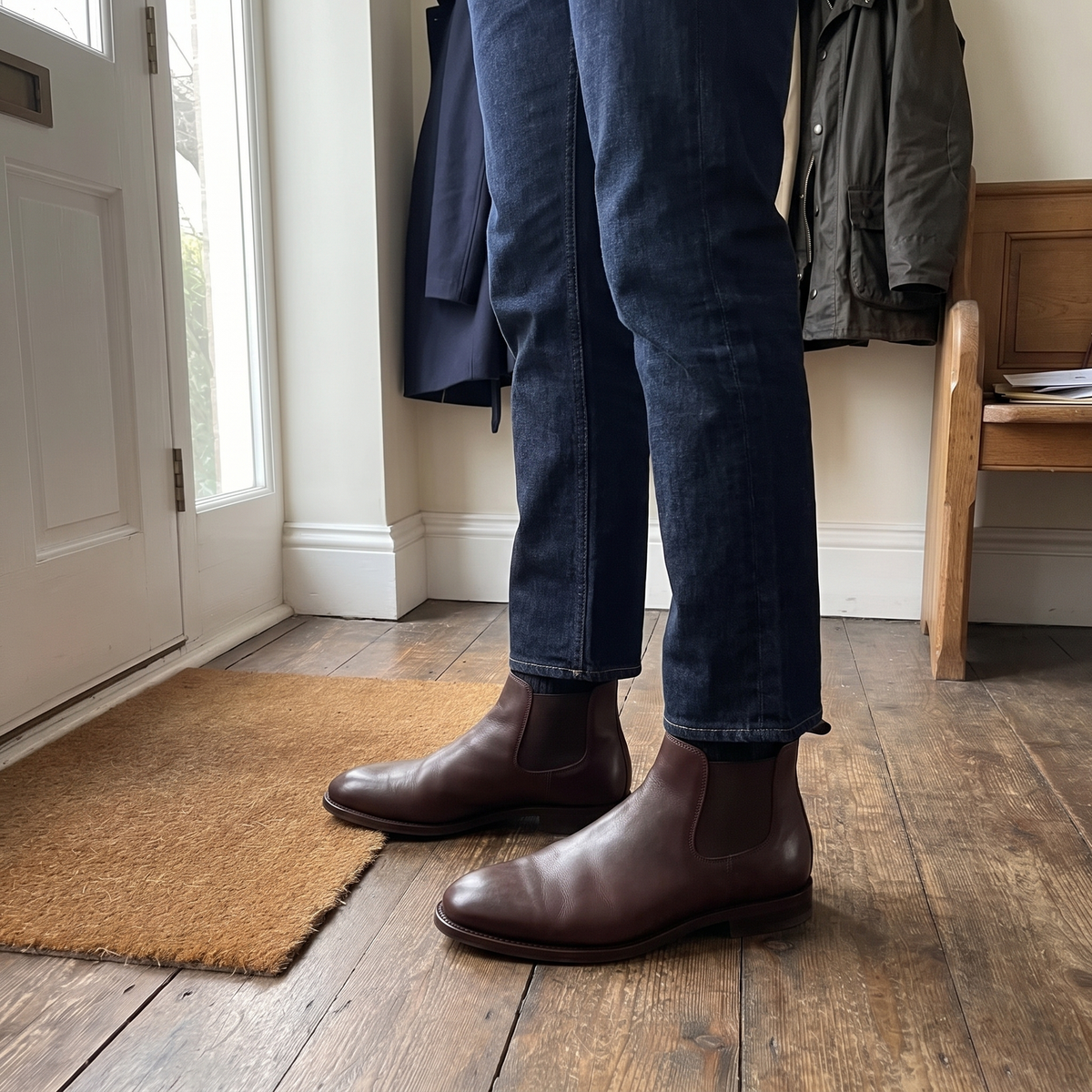 Polaris | Chelsea Boots – Polierte Lederstiefel für Männer