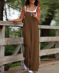 Lisa | Lässiger und bequemer Damen Jumpsuit aus Baumwolle
