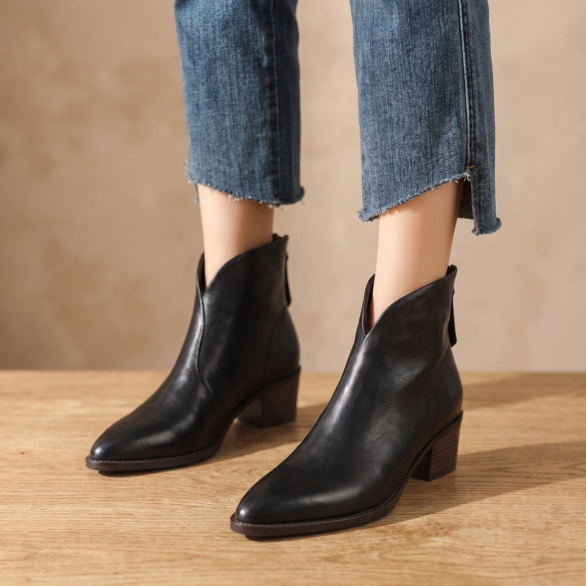 Clara | Chelsea Boots – Eleganter V-Schaft für Damen