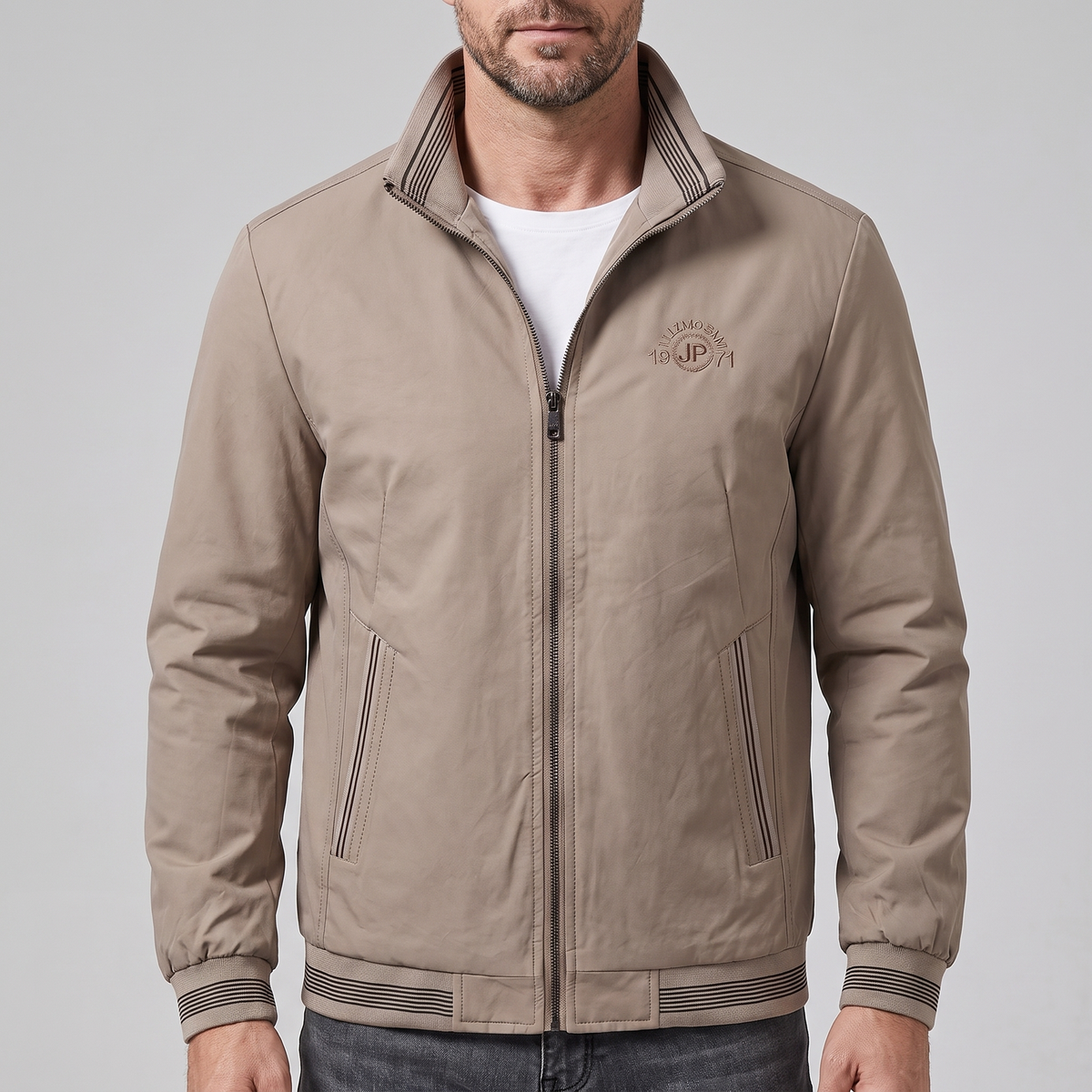 Wärmeschicht | Sherpa Lined Jacket – Klassischer Look für Männer