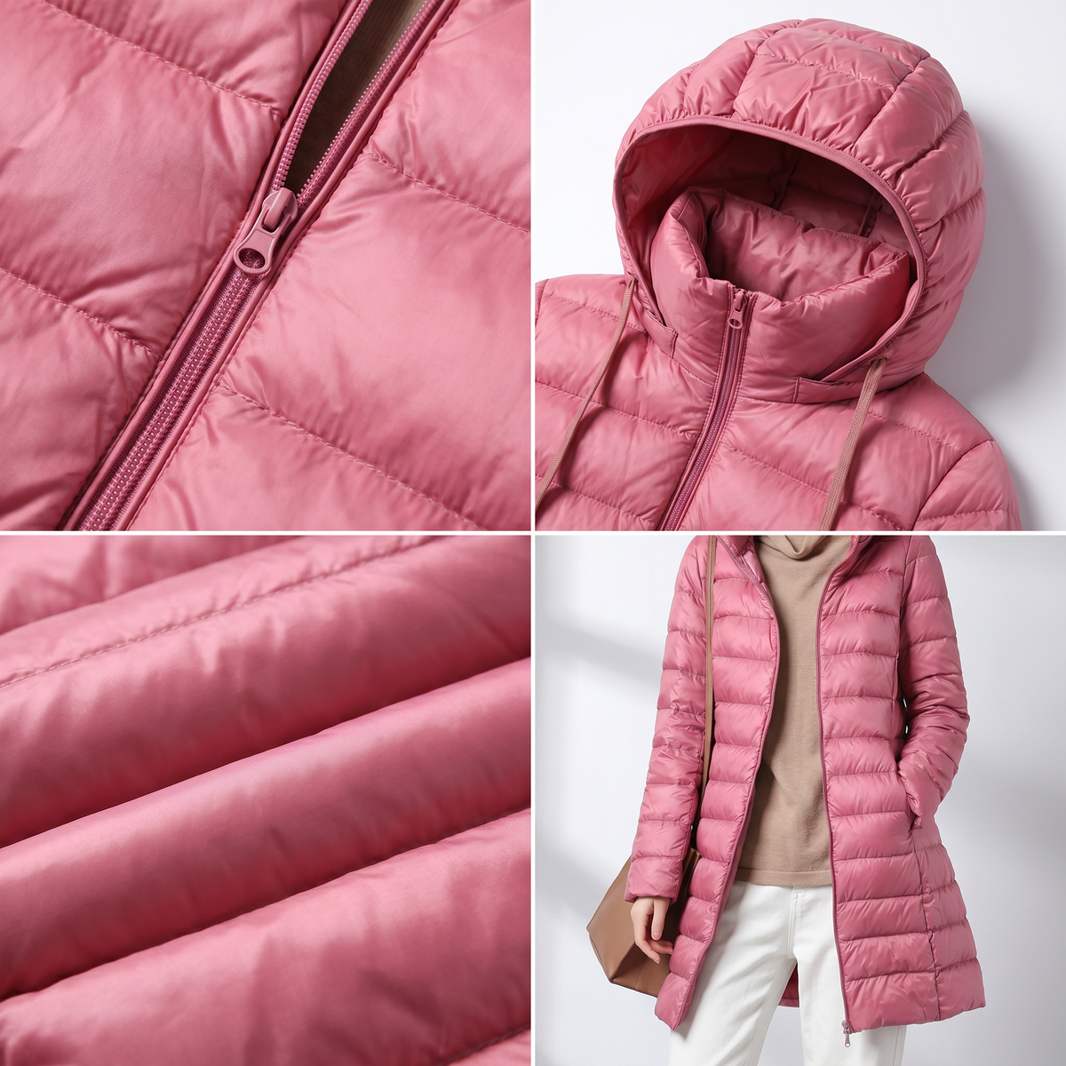 Feathra | Ultralight Down Jacket – Warm Lightweight Style for Women