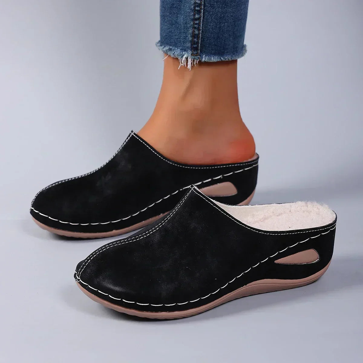 Rosie | Orthopädische Hausschuhe – Bequeme Slip-On für Zuhause