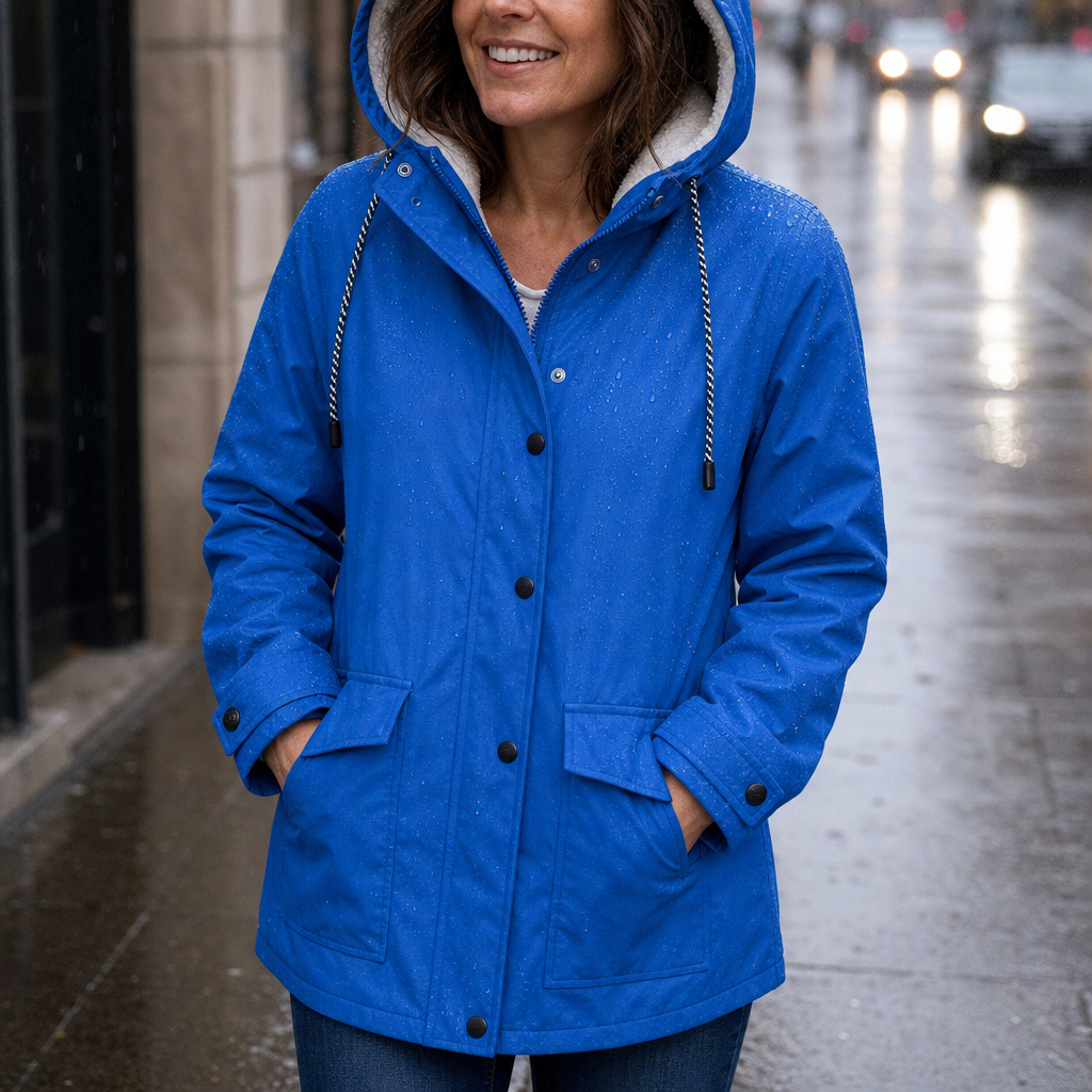 Windloft | Waterproof Hooded Jacket – Plush Lining für Frauen