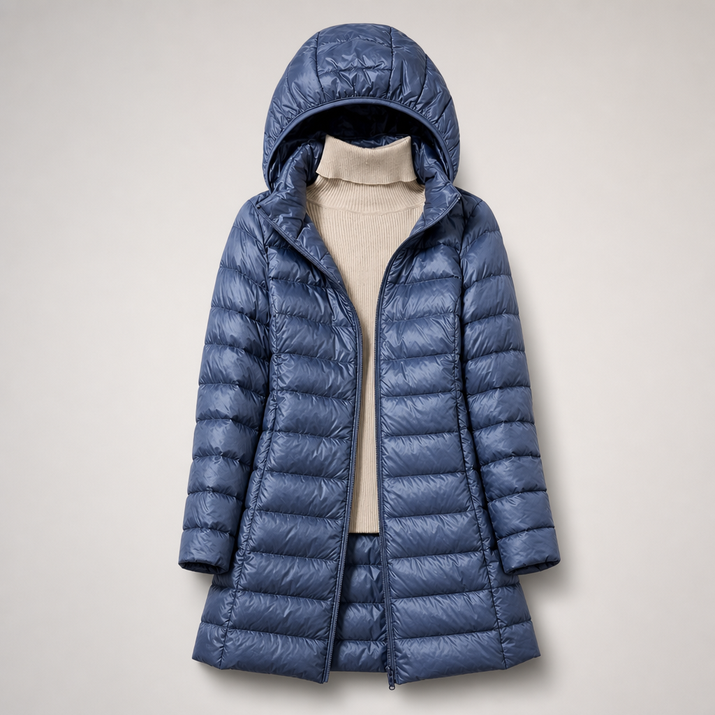 Feathra | Ultralight Down Jacket – Warm Lightweight Style for Women