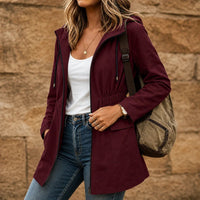 Lena | Eleganter und Praktischer Damen Parka mit Kapuze
