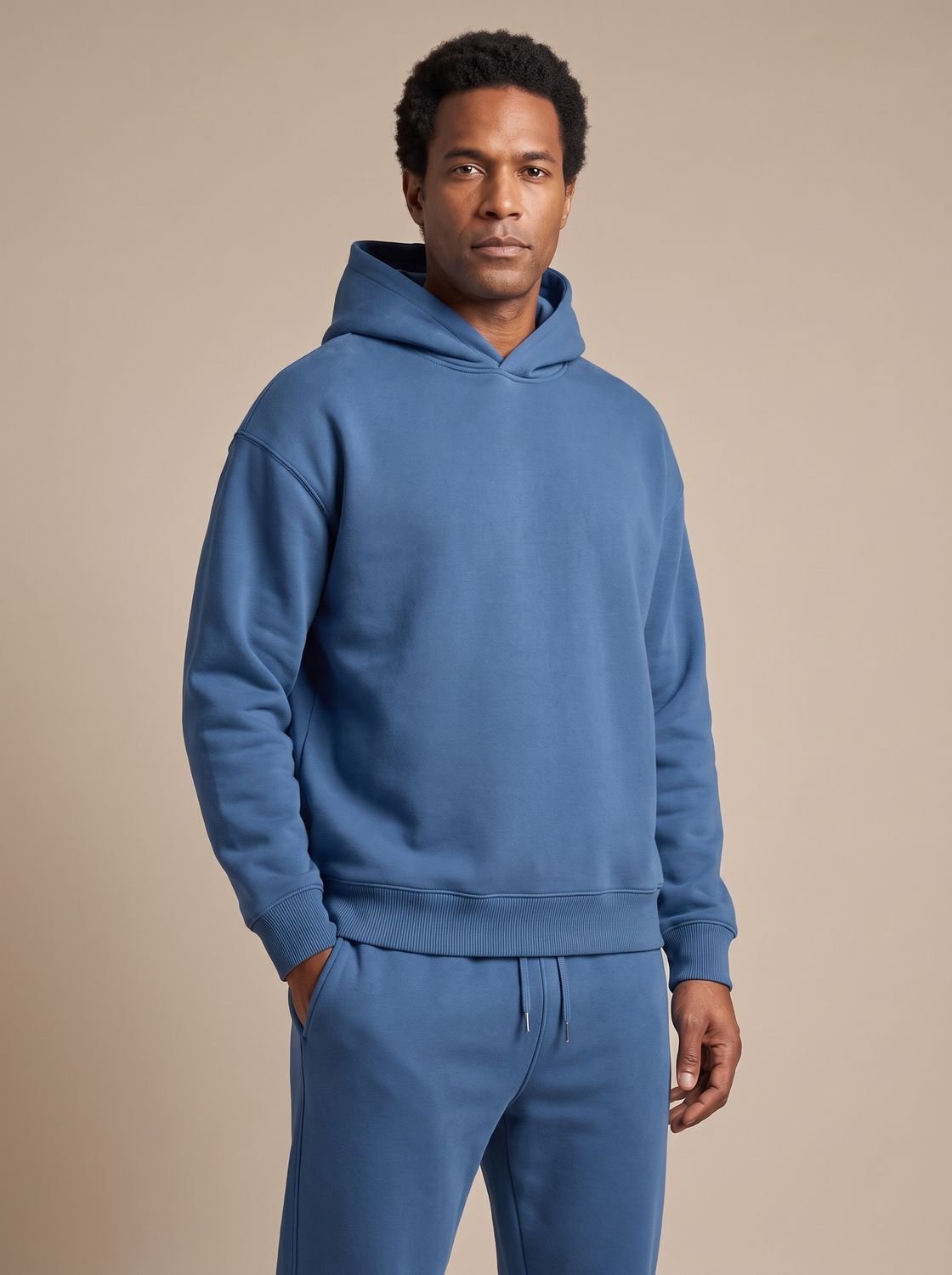 Benjamin | Oversized Fleece Hoodie Jogger Tracksuit Set für Männer