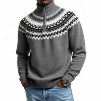 Kevin | Eleganter und bequemer Herren Quarter-Zip Pullover