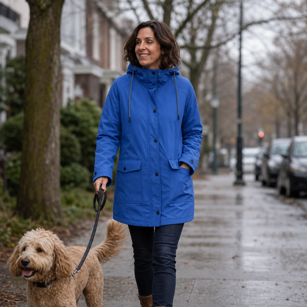 Windloft | Waterproof Hooded Jacket – Plush Lining für Frauen