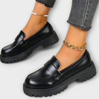 Alisha | Elegante Und Bequeme Damen Loafer Mit Chunky Plateausohle