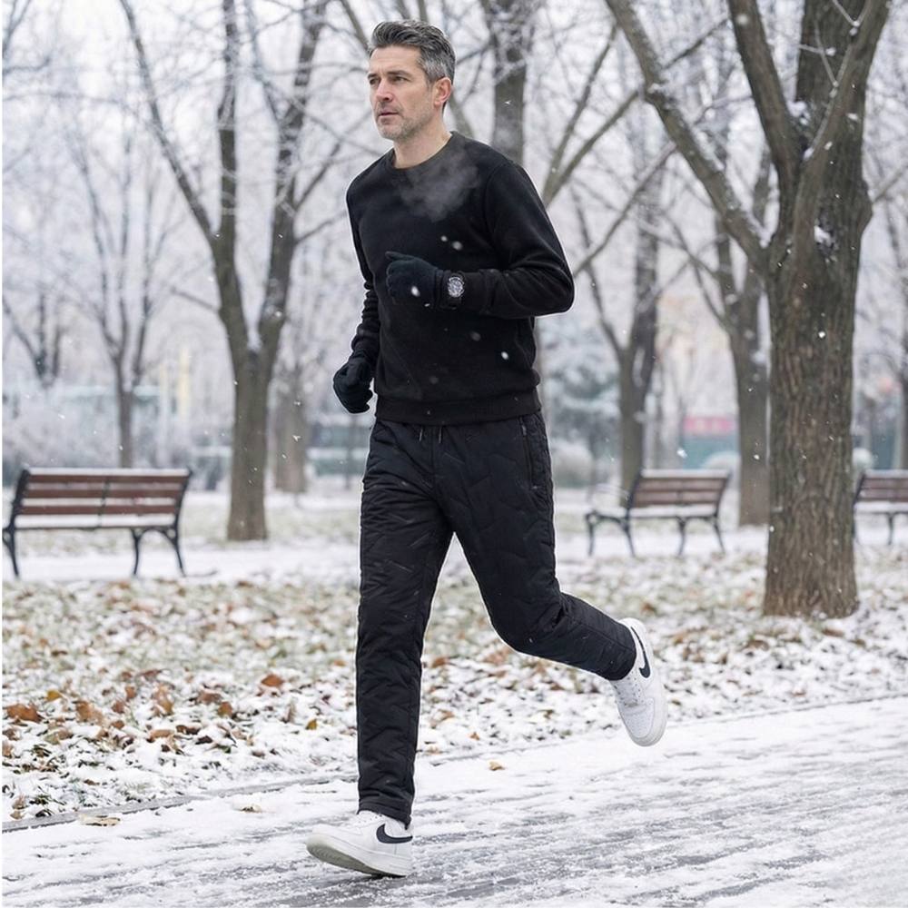 Nuvon | Fleece-Lined Joggers – Warm & Bequem für Männer und Frauen