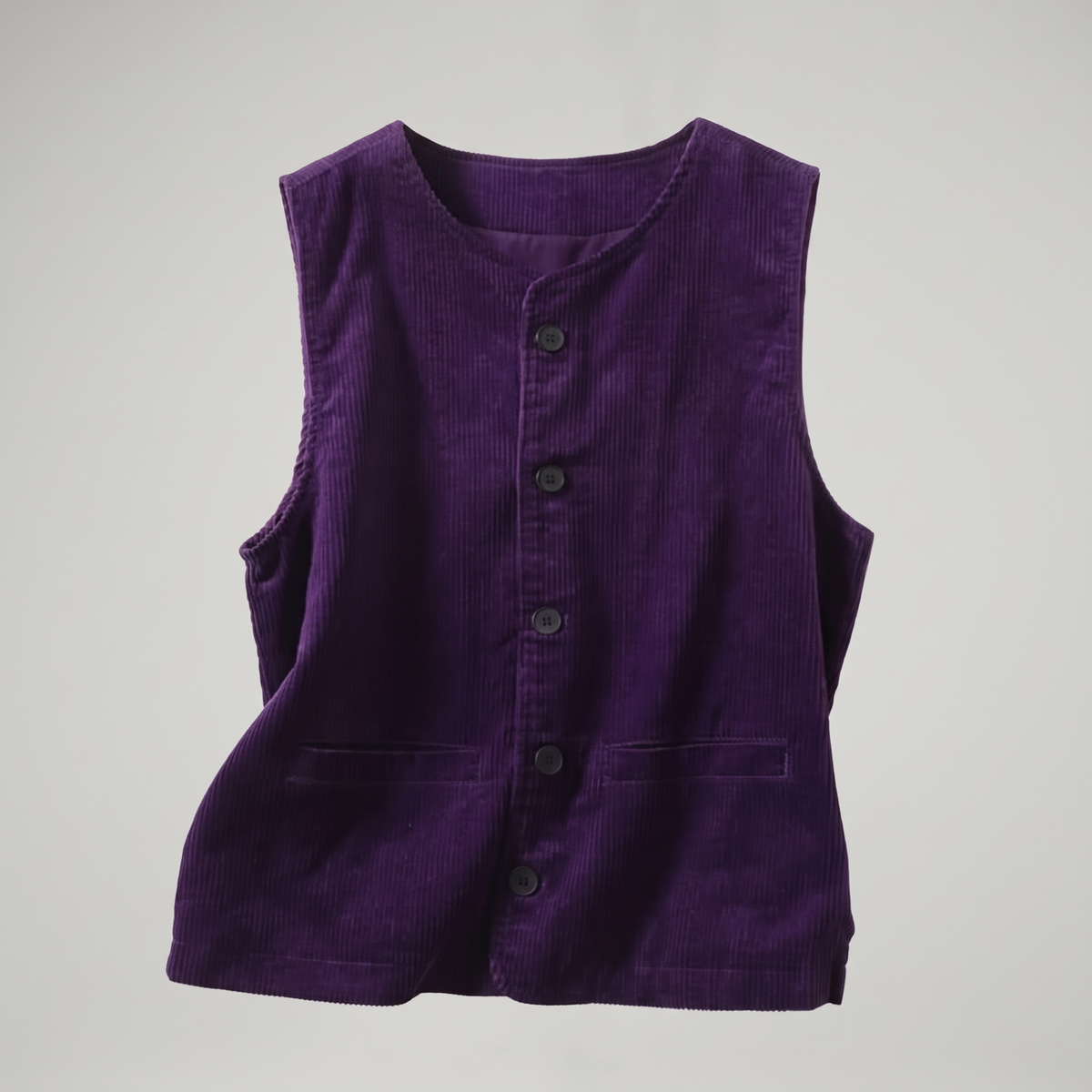 JANE | Cord Cardigan – Vintage-Charm in Beiger Farbe