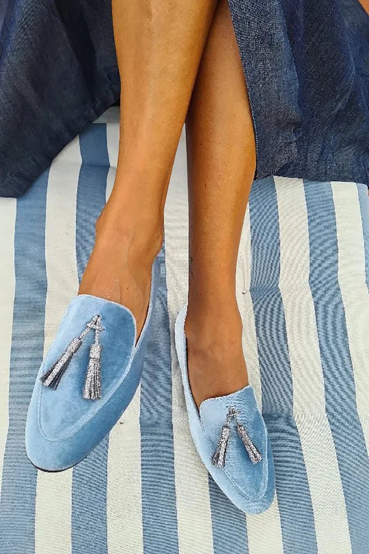 Ethel | Loafers – Elegantes Design mit Silberdetails für Frauen