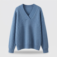 Nora | Eleganter und Weicher Strickpullover mit V-Ausschnitt