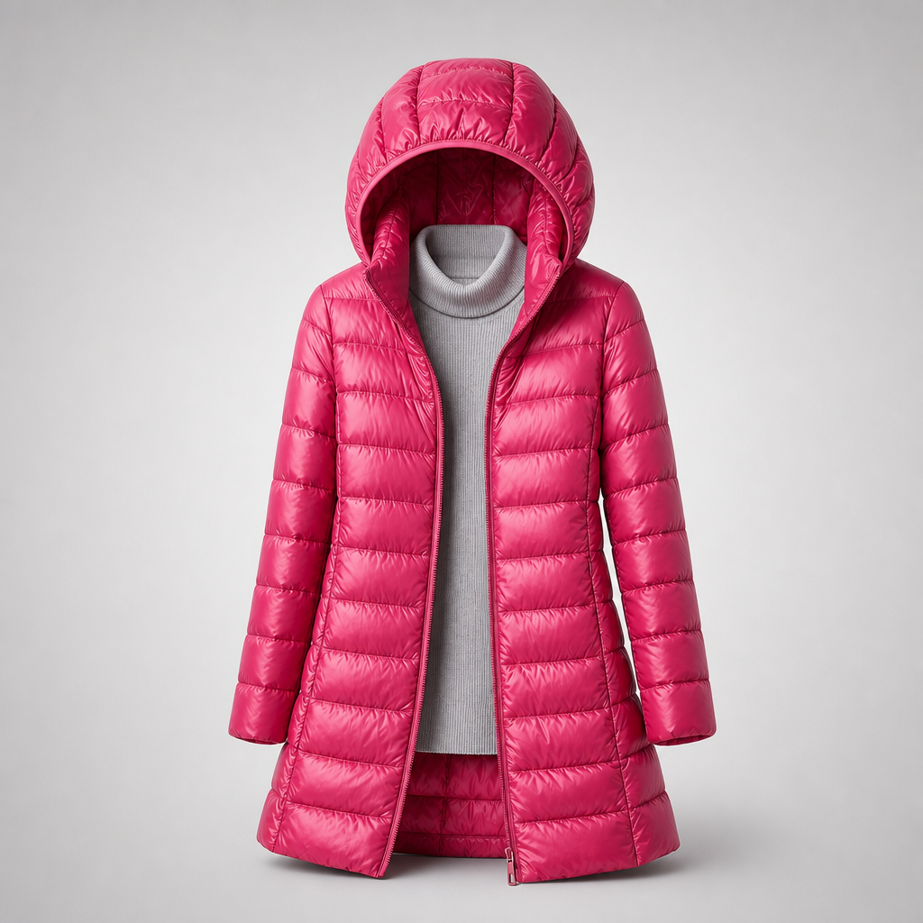 Feathra | Ultralight Down Jacket – Warm Lightweight Style for Women