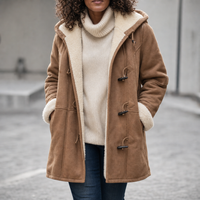 Liora | Eleganter Und Warmer Dufflecoat Für Den Winter