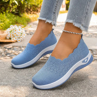 Nora | Bequeme und Atmungsaktive Orthopädische Slip-On-Sneaker