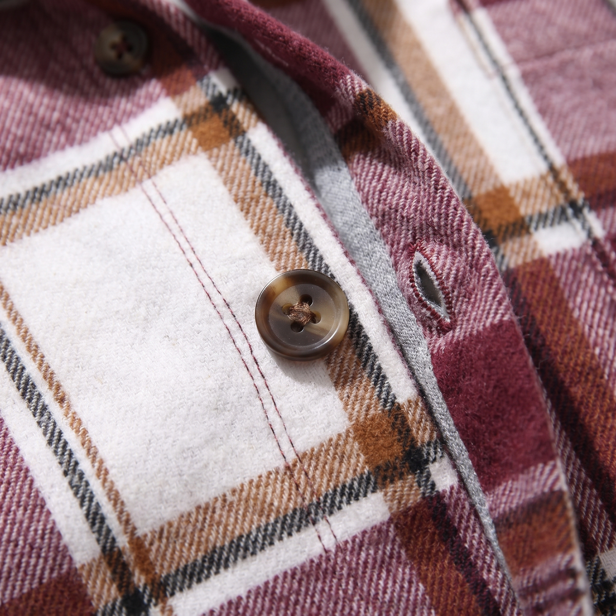 Highland | Hooded Coat – Gemütlicher Plaid-Stil für Frauen